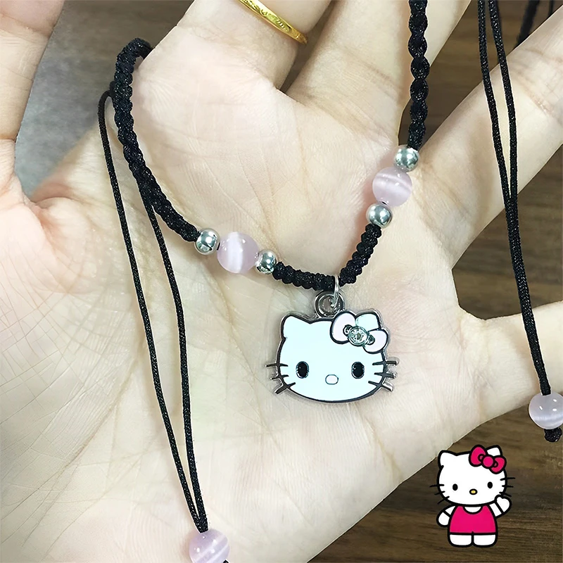 Hello Kittys Y2K Sanrio Necklaces Kawaii Anime Student Gifts Cute Jewelry Chain Pendant Accessories Decorative Toy For Girls
Hello Kittys Y2K Sanrio Necklaces Kawaii Anime Student Gifts Cute Jewelry Chain Pendant Accessories Decorative Toy For Girls