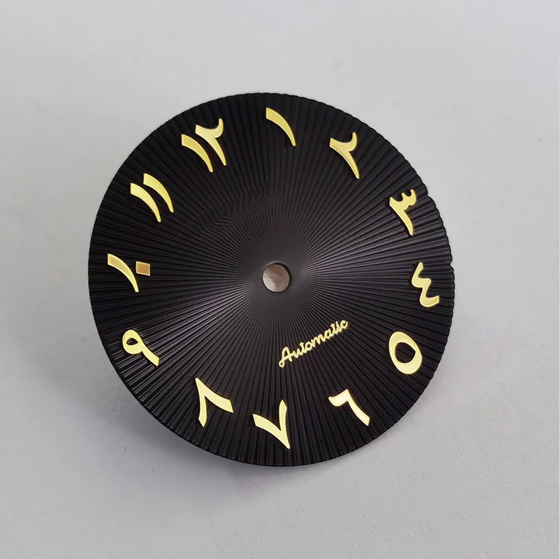 Watch accessories Arab Dial Black Gold NH35 Dial skx007 SKX009 / srp21j abalone universal modified SLA035J1 turtle Universal
Watch accessories Arab Dial Black Gold NH35 Dial skx007 SKX009 / srp21j abalone universal modified SLA035J1 turtle Universal