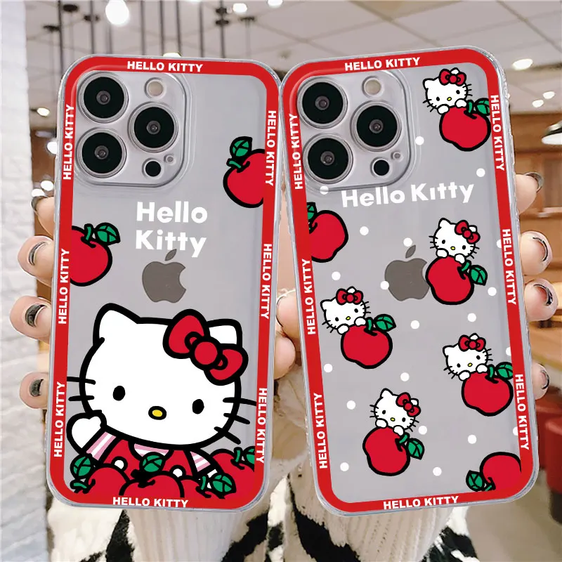 Kuromi Hello Kitty Cinnamoroll Cute Clear Case For Apple iPhone 14 11 13 12 Pro 7 8 Plus XR X XS Max 6 6S Silicone Phone Cover
Kuromi Hello Kitty Cinnamoroll Cute Clear Case For Apple iPhone 14 11 13 12 Pro 7 8 Plus XR X XS Max 6 6S Silicone Phone Cover