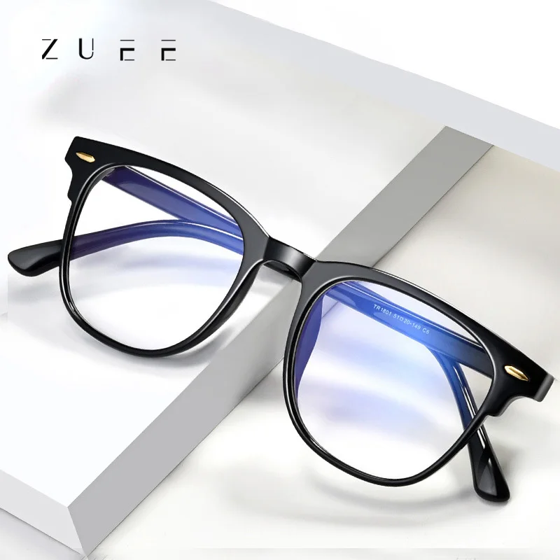 ZUEE Women's black frame finished myopia glasses men's transparent Blue Light Blocking Optical Glasses prescription -1.0 to 6.0
ZUEE Women's black frame finished myopia glasses men's transparent Blue Light Blocking Optical Glasses prescription -1.0 to 6.0