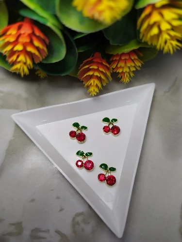 3D Pink Cherry Nail Charms Cherry Nail Rhinestones,Sweet Shiny Nail Gems Nail Glitter Studs,Fruit Design Manicure Decoration
3D Pink Cherry Nail Charms Cherry Nail Rhinestones,Sweet Shiny Nail Gems Nail Glitter Studs,Fruit Design Manicure Decoration