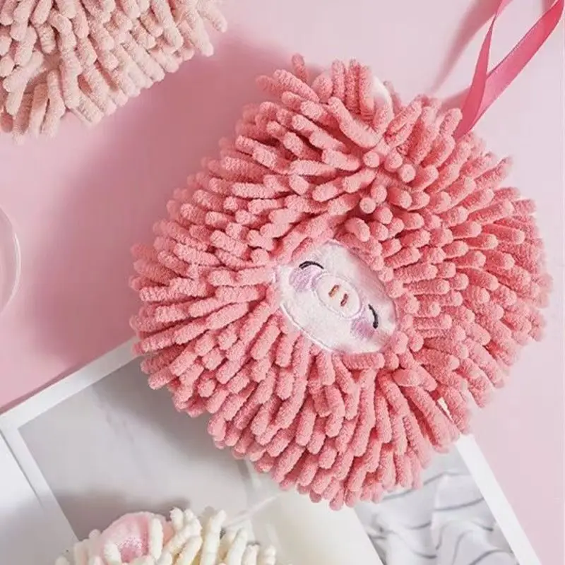 Шарик для полотенец из синели с подвесными петлями, быстросохнущий, впитывающий, мягкий, милый мультяшный, для кухни, ванной комнаты
Шарик для полотенец из синели с подвесными петлями, быстросохнущий, впитывающий, мягкий, милый мультяшный, для кухни, ванной комнаты