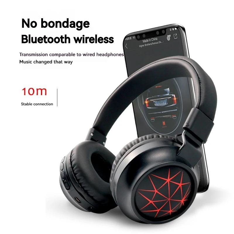 Беспроводная гарнитура Bluetooth 5,0, крутая шумоподавляющая гарнитура с микрофоном, наушники Rgb, дышащая светодиодная Складная игровая гарнитура
Беспроводная гарнитура Bluetooth 5,0, крутая шумоподавляющая гарнитура с микрофоном, наушники Rgb, дышащая светодиодная Складная игровая гарнитура