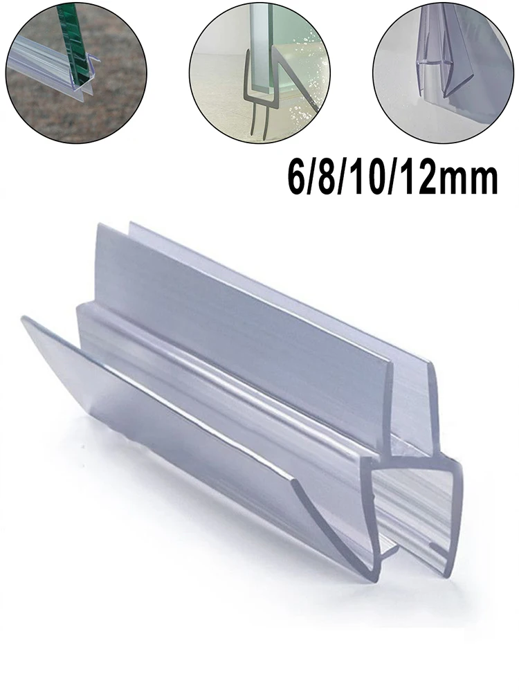 2pcs Shower Seal 50cm Replacement Seal Shower Shower Door Seal 6/8/10/12mm Water Deflector Glass Fixture Accessories Household
2pcs Shower Seal 50cm Replacement Seal Shower Shower Door Seal 6/8/10/12mm Water Deflector Glass Fixture Accessories Household