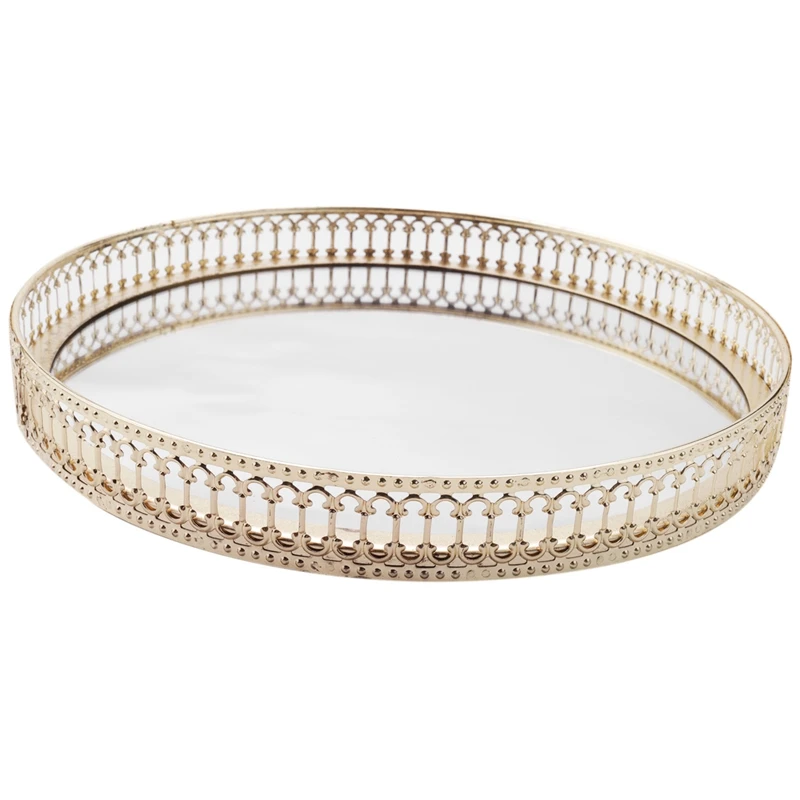 Металлический поднос для хранения ювелирных украшений, стеклянное зеркало, настольный декоративный демонстрационный лоток для косметики, ...
Металлический поднос для хранения ювелирных украшений, стеклянное зеркало, настольный декоративный демонстрационный лоток для косметики, ...