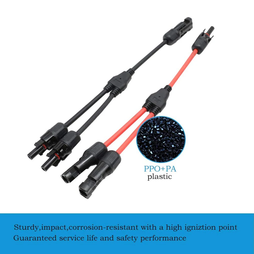 DC1000V Y Branch Connector Solar Panel T Splitter Tool Useful Wire Plug 1 Pair Accessories Durable High Quality
DC1000V Y Branch Connector Solar Panel T Splitter Tool Useful Wire Plug 1 Pair Accessories Durable High Quality