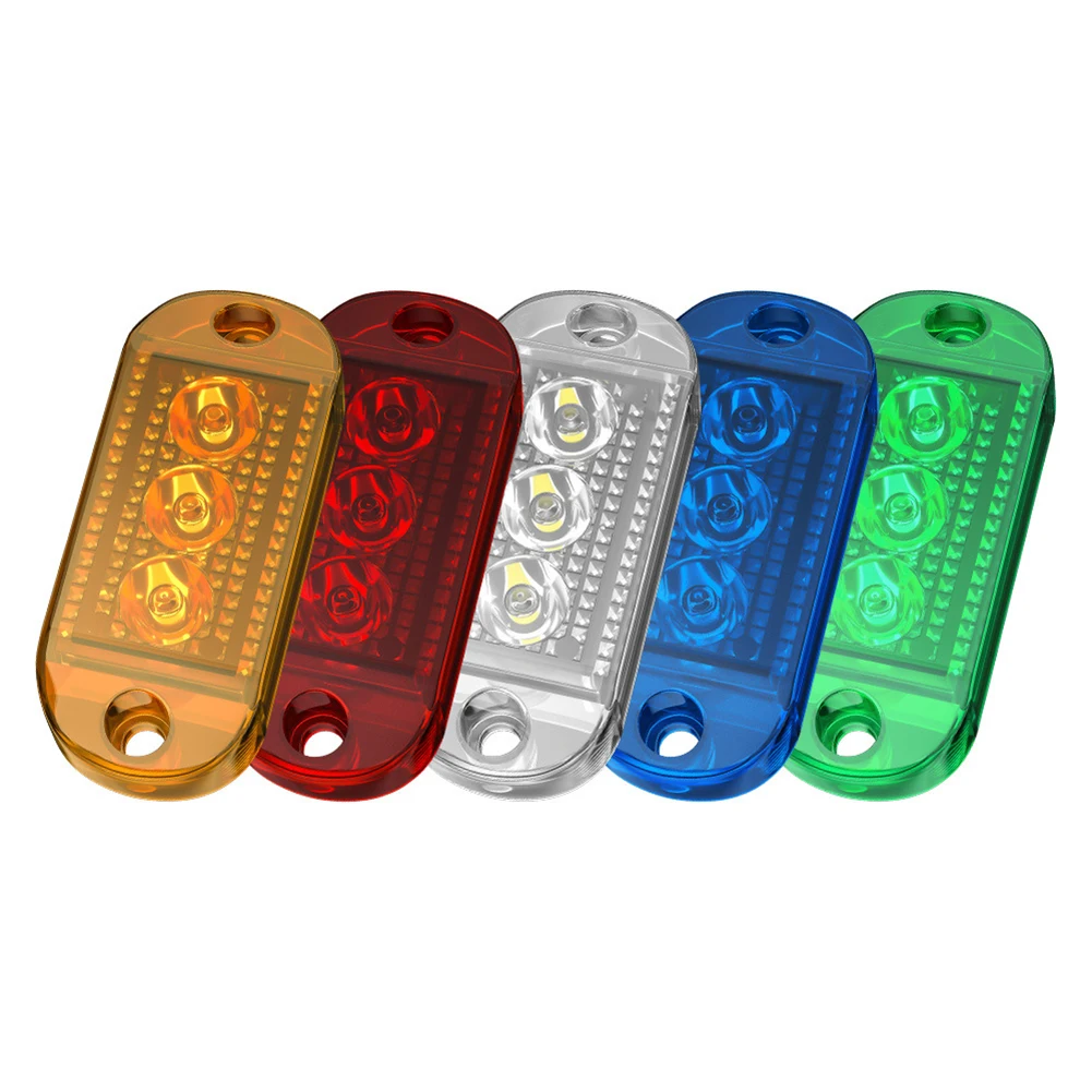 Car LED Clearance Light Side Marker Truck Trailer Lorry Lamp Yellow White Red White Blue Green 12V 24V Auto Truck Accessories
Car LED Clearance Light Side Marker Truck Trailer Lorry Lamp Yellow White Red White Blue Green 12V 24V Auto Truck Accessories