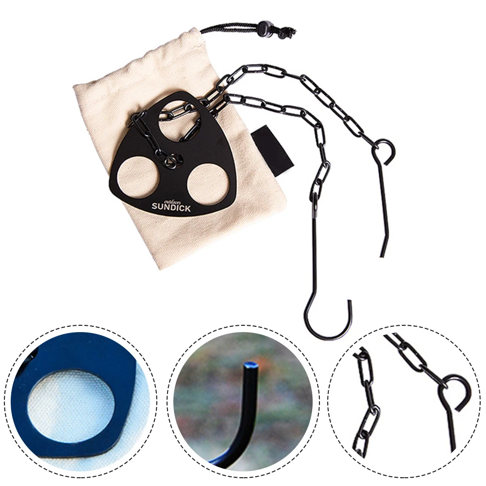 Camping Part Lifting Ring Kits Outdoor Camping Picnic Tripod Board Campfire Lifting Ring Pot Holder Hook Black
Camping Part Lifting Ring Kits Outdoor Camping Picnic Tripod Board Campfire Lifting Ring Pot Holder Hook Black