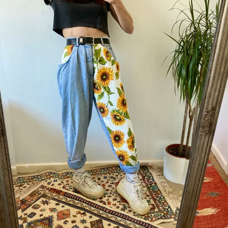 Прямые джинсы, модные женские джинсы с вышивкой, яркие стирные джинсовые брюки со средней талией в стиле High Street
Прямые джинсы, модные женские джинсы с вышивкой, яркие стирные джинсовые брюки со средней талией в стиле High Street