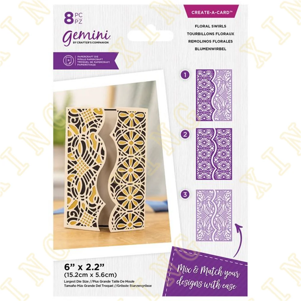 2022 Hot Sale New Floral Swirls Metal Cutting Dies for Diy Scrapbooking Crafts Stencils Maker Photo Album Template Handmade
2022 Hot Sale New Floral Swirls Metal Cutting Dies for Diy Scrapbooking Crafts Stencils Maker Photo Album Template Handmade