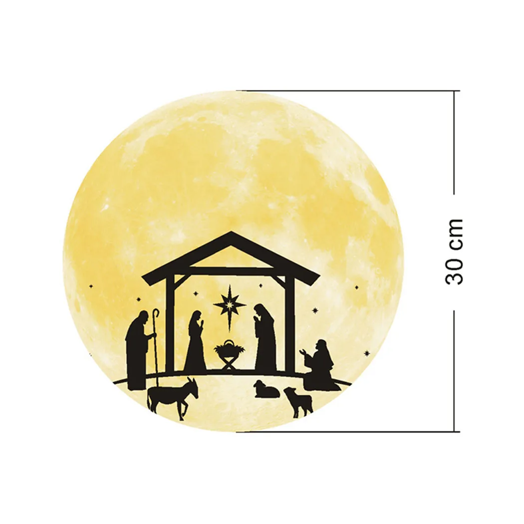 Dark Luminous Wall-sticker Decals DIY Decoration Glowing Home PVC Removable Reusable Christmas Refrigerator Wall
Dark Luminous Wall-sticker Decals DIY Decoration Glowing Home PVC Removable Reusable Christmas Refrigerator Wall