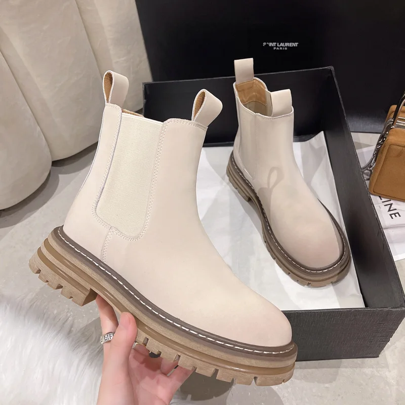 New Women Ankle Boots PU Leather Woman Fashion Shoes Chelsea Boot Female Platform Brand Designer Slip on Short Boot Lady Winter7
New Women Ankle Boots PU Leather Woman Fashion Shoes Chelsea Boot Female Platform Brand Designer Slip on Short Boot Lady Winter7