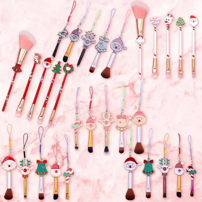 Luxurious Christmas Makeup Brushes Set Cute Makeup Brush Metal Handle Cosplay Makeup Tools With Velvet Bag For Women Girls Teen
Luxurious Christmas Makeup Brushes Set Cute Makeup Brush Metal Handle Cosplay Makeup Tools With Velvet Bag For Women Girls Teen