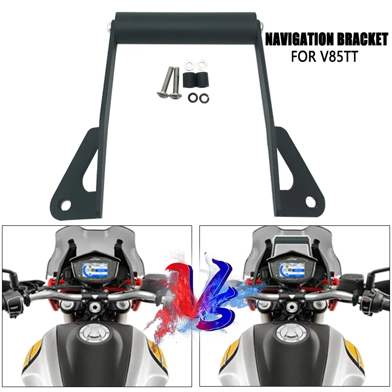 Подставка-держатель для телефона V85TT, держатель для GPS навигационной пластины для V85 TT V85TT 2019-2022, аксессуары для мотоциклов 
Подставка-держатель для телефона V85TT, держатель для GPS навигационной пластины для V85 TT V85TT 2019-2022, аксессуары для мотоциклов