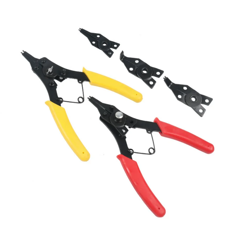 

Pliers Snap Crimping Tool Internal 4 Bending For Straight Tools Circlip External Shaft Clip Spring Ring In1 Pliers