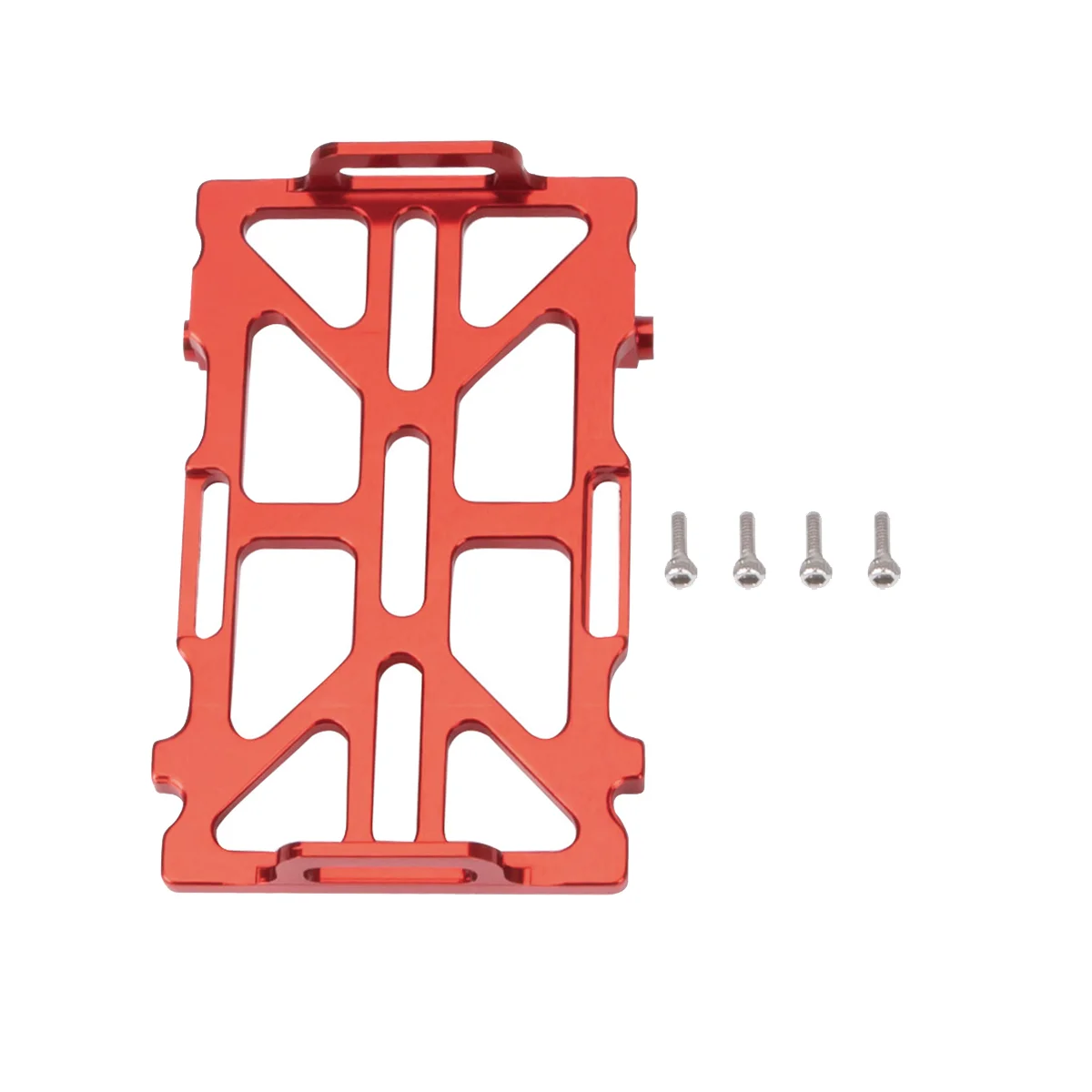 Металлический держатель лотка для аккумулятора, рама кронштейна для Axial SCX24 1/24 RC Crawler Car Upgrade, красный
Металлический держатель лотка для аккумулятора, рама кронштейна для Axial SCX24 1/24 RC Crawler Car Upgrade, красный