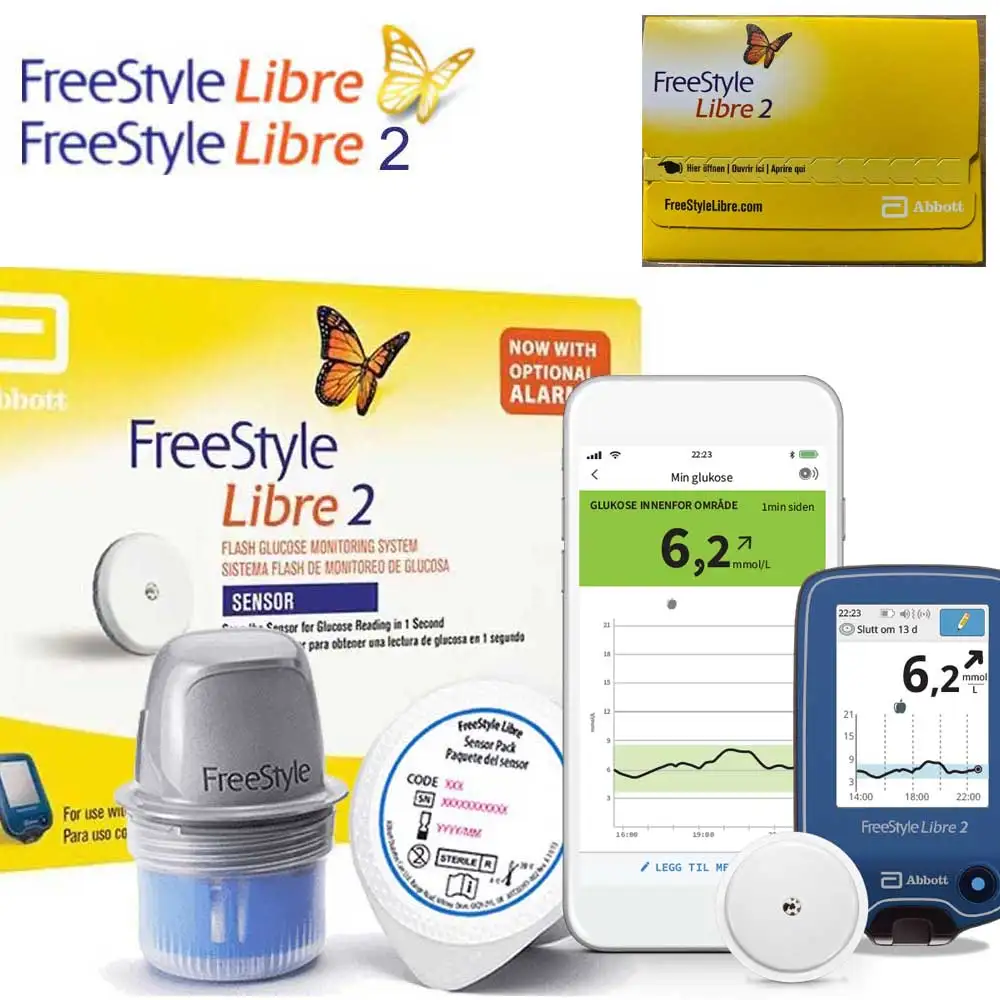 Глюкометр с Bluetooth, 2 датчика, 24 часа в сутки
Глюкометр с Bluetooth, 2 датчика, 24 часа в сутки