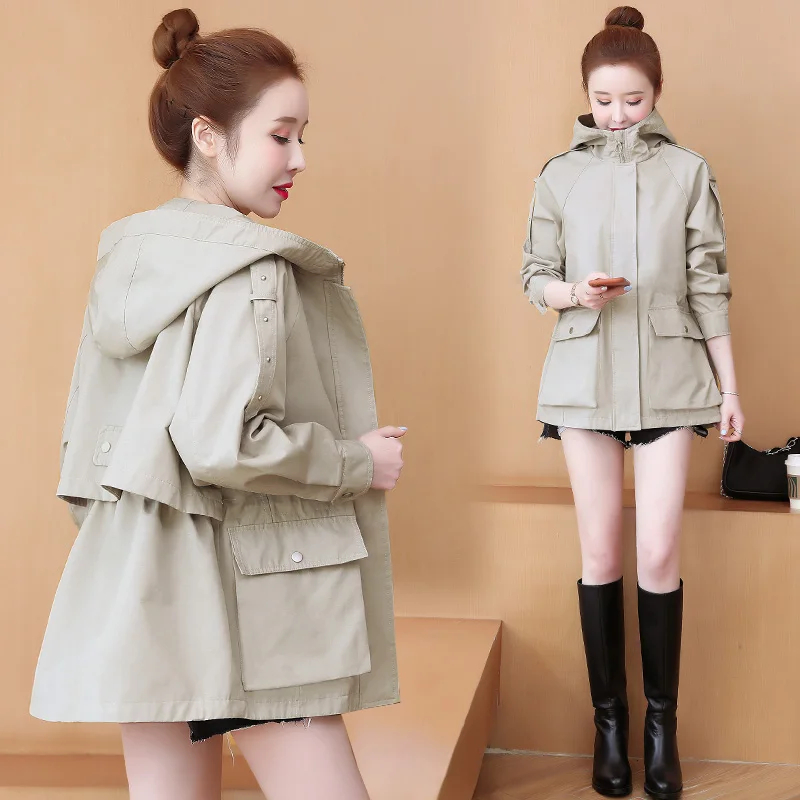 Повседневная ветровка большого размера, женская одежда, новинка 2022, демисезонные куртки, Ретро свободные пальто с капюшоном, верхняя одежда...
Повседневная ветровка большого размера, женская одежда, новинка 2022, демисезонные куртки, Ретро свободные пальто с капюшоном, верхняя одежда...