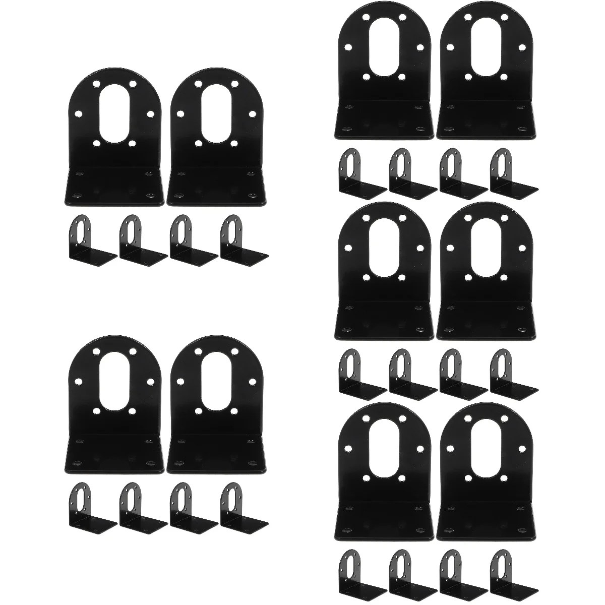 30 pcs Sturdy Iron Motor Mounting Bracket Motor Mounting Holder Gear Reduction Motor Bracket Geared Motor Shaped Bracket
30 pcs Sturdy Iron Motor Mounting Bracket Motor Mounting Holder Gear Reduction Motor Bracket Geared Motor Shaped Bracket