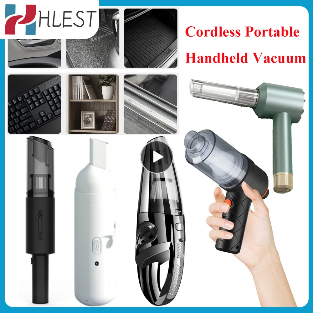 Wireless Car Vacuum Cleaner Cordless Portable Handheld Auto Vacuum Strong Suction Home Car Dual Use Mini Vacuum Cleaner With USB
Wireless Car Vacuum Cleaner Cordless Portable Handheld Auto Vacuum Strong Suction Home Car Dual Use Mini Vacuum Cleaner With USB