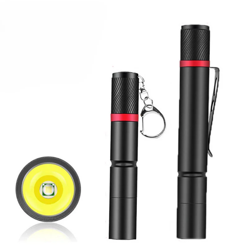 Small Flashlight XPE Fixed Focus Model Household Strong Light Flashlight Portable Pupil Pen Medical Led Flashlight Work Light
Small Flashlight XPE Fixed Focus Model Household Strong Light Flashlight Portable Pupil Pen Medical Led Flashlight Work Light