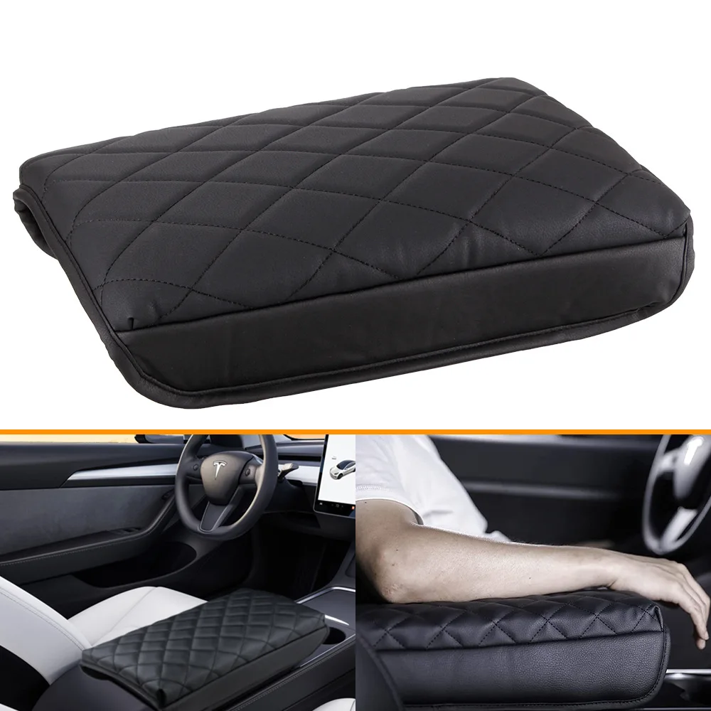For Tesla Model 3 Y 18-21 Console Cover Armrest Cushion Scratch Resistant Faux Leather Center Console Protector Accessory
For Tesla Model 3 Y 18-21 Console Cover Armrest Cushion Scratch Resistant Faux Leather Center Console Protector Accessory