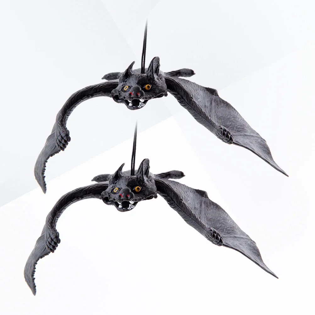 2pcs Bats Lifelike Funny Rubber Bats Tricky Props Hanging Bats for Gathering Festival Party
2pcs Bats Lifelike Funny Rubber Bats Tricky Props Hanging Bats for Gathering Festival Party