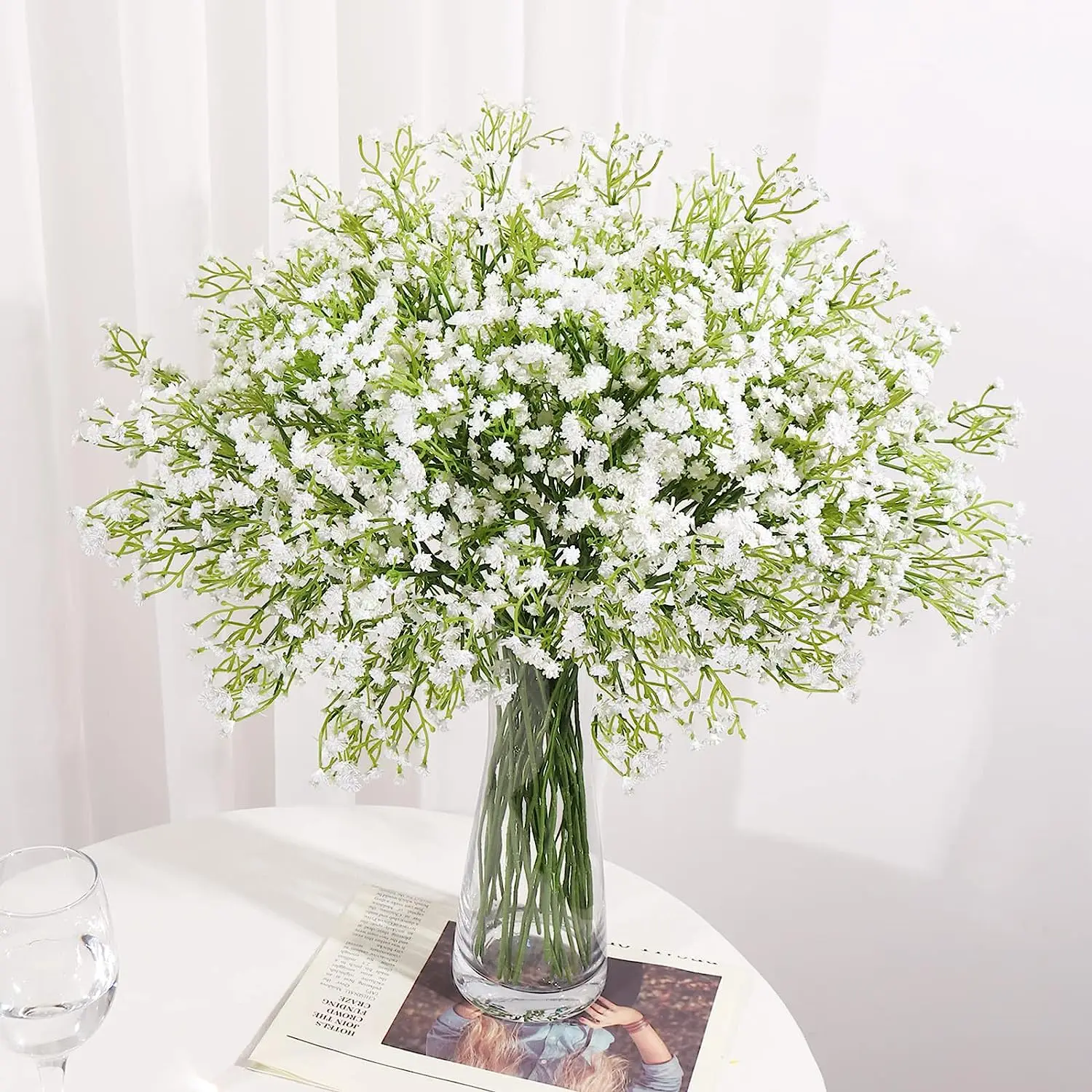 8PCS Artificial Baby Breath Flowers White Bouquets Real Touch Flowers for Wedding Party Home Decoration
8PCS Artificial Baby Breath Flowers White Bouquets Real Touch Flowers for Wedding Party Home Decoration