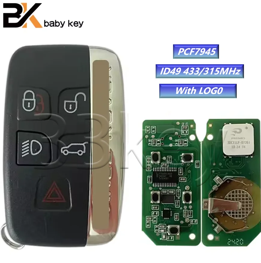 Дистанционный ключ для Land Rover Range Rover Evoque Freelander открыть 4 ID49 чип 315 МГц 434 МГц бесключевое развлечение
Дистанционный ключ для Land Rover Range Rover Evoque Freelander открыть 4 ID49 чип 315 МГц 434 МГц бесключевое развлечение