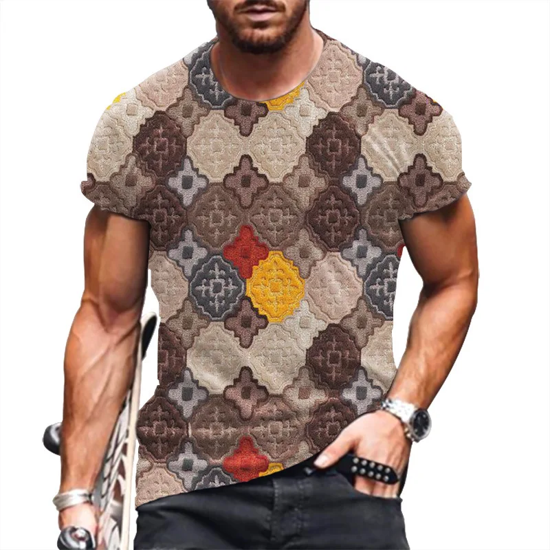 Graphic T Shirts Mens Casual Shirts Round Neck Slim Fit T-Shirt Printed Short Sleeve Tops Men Retro Pullover Oversized T Shirt
Graphic T Shirts Mens Casual Shirts Round Neck Slim Fit T-Shirt Printed Short Sleeve Tops Men Retro Pullover Oversized T Shirt