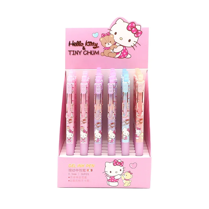 Оптовая продажа Sanrio, гелевая ручка Hello Kitty с котом в коробке, милый мультяшный стилус, карбоновая ручка, обучающий подарок
Оптовая продажа Sanrio, гелевая ручка Hello Kitty с котом в коробке, милый мультяшный стилус, карбоновая ручка, обучающий подарок