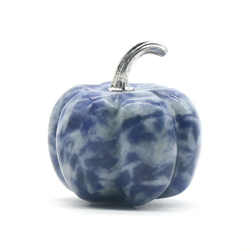 Sodalite 1.2Inch Gemstone Pumpkins Figurines Crafts Handmade Carved Polished For Home office Decoration Gifts
Sodalite 1.2Inch Gemstone Pumpkins Figurines Crafts Handmade Carved Polished For Home office Decoration Gifts