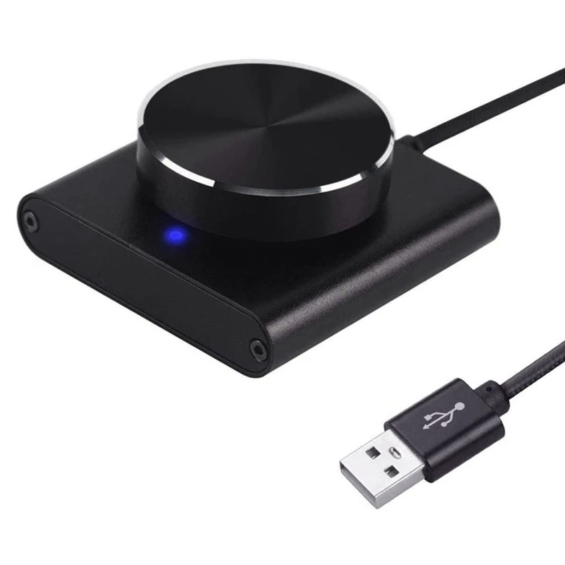 

USB Computer Volume Regulator Adjusting Audio Tone Controller PC Amplifier Speaker Controller Line Controller Board