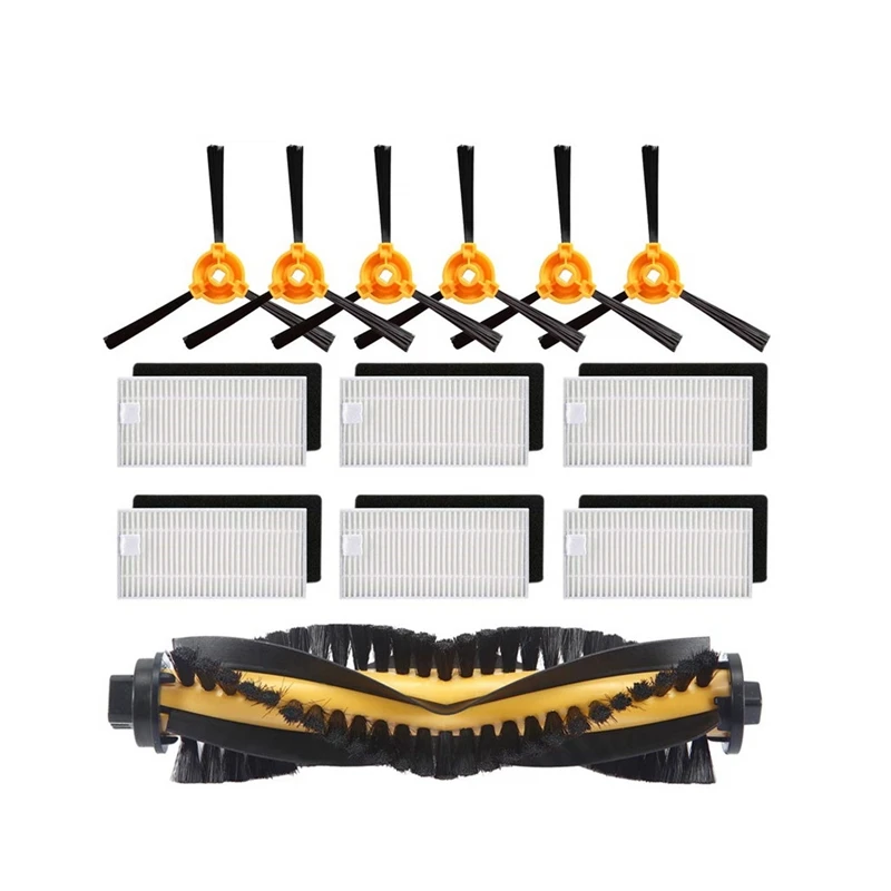 Основная щетка + боковая щетка + фильтр для пылесоса Ecovacs Deebot N79 N79S
Основная щетка + боковая щетка + фильтр для пылесоса Ecovacs Deebot N79 N79S