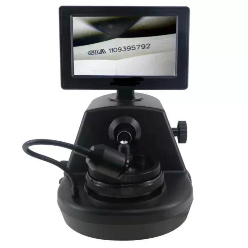 Digital Diamond Inscription Viewer 150X 4.3inch LCD Screen Jewelry Diamond Girdle Laser Gia Reading Microscope
Digital Diamond Inscription Viewer 150X 4.3inch LCD Screen Jewelry Diamond Girdle Laser Gia Reading Microscope