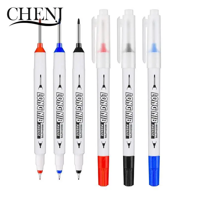 Double-Pointed Marker Pen Deep Hole Metal Bathroom Woodworking Tile Screw Deep Hole 20mm Dash Pen Marker Pen
Double-Pointed Marker Pen Deep Hole Metal Bathroom Woodworking Tile Screw Deep Hole 20mm Dash Pen Marker Pen
