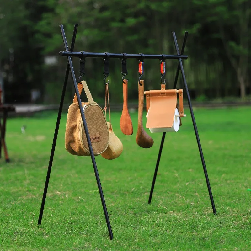 Folding Tripod Foldable With Hanging Hook Rack Cookware Outdoor Camping Pan Pot Lamp Clothes Storage Hang Portable Stand
Folding Tripod Foldable With Hanging Hook Rack Cookware Outdoor Camping Pan Pot Lamp Clothes Storage Hang Portable Stand