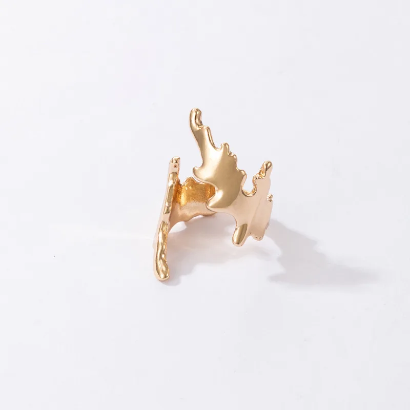 Fashion Flame Adjustable Ring Geometrical Irregular Gold-plated Metal Ring Women Hip Hop Rings Jewelry
Fashion Flame Adjustable Ring Geometrical Irregular Gold-plated Metal Ring Women Hip Hop Rings Jewelry