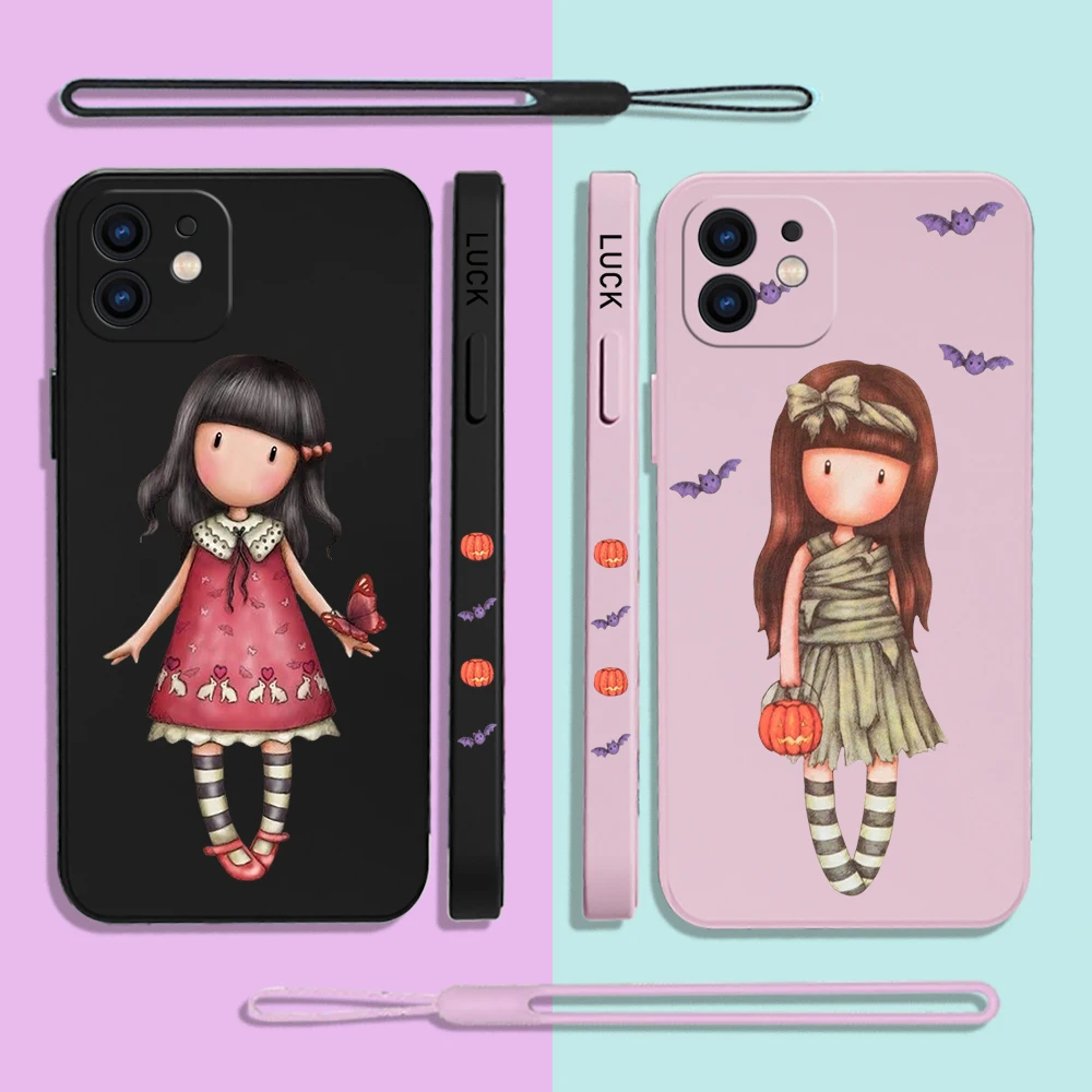 Cartoon Cute Girl Phone Case For iPhone 14 13 12 11 Pro Max Mini X XR XS SE 2020 8 7 Plus 6 6S Plus Cover With Lanyard Gorjuss
Cartoon Cute Girl Phone Case For iPhone 14 13 12 11 Pro Max Mini X XR XS SE 2020 8 7 Plus 6 6S Plus Cover With Lanyard Gorjuss