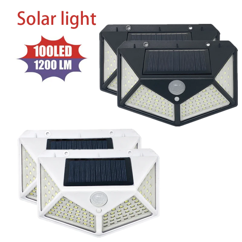 100 Led Solar Light Security Outdoor Solar Wall Lamp PIR Motion Sensor Lamp Waterproof Solar Wall Light for Garden Decoration
100 Led Solar Light Security Outdoor Solar Wall Lamp PIR Motion Sensor Lamp Waterproof Solar Wall Light for Garden Decoration