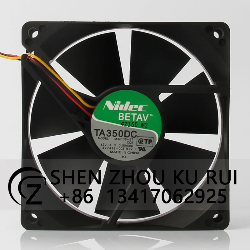 M34138-57 Case Cooling Fan DC12V 0.50A EC AC 90X90X25mm 9CM 9025 3-wire Double Ball Exhaust Industrial Centrifugal
M34138-57 Case Cooling Fan DC12V 0.50A EC AC 90X90X25mm 9CM 9025 3-wire Double Ball Exhaust Industrial Centrifugal
