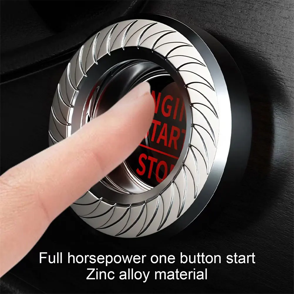 Universal Car Engine Start Stop Button Cover Auto Ignition Switch Rotatable Protection Cap Interior DecoratIon Accessory Decor
Universal Car Engine Start Stop Button Cover Auto Ignition Switch Rotatable Protection Cap Interior DecoratIon Accessory Decor