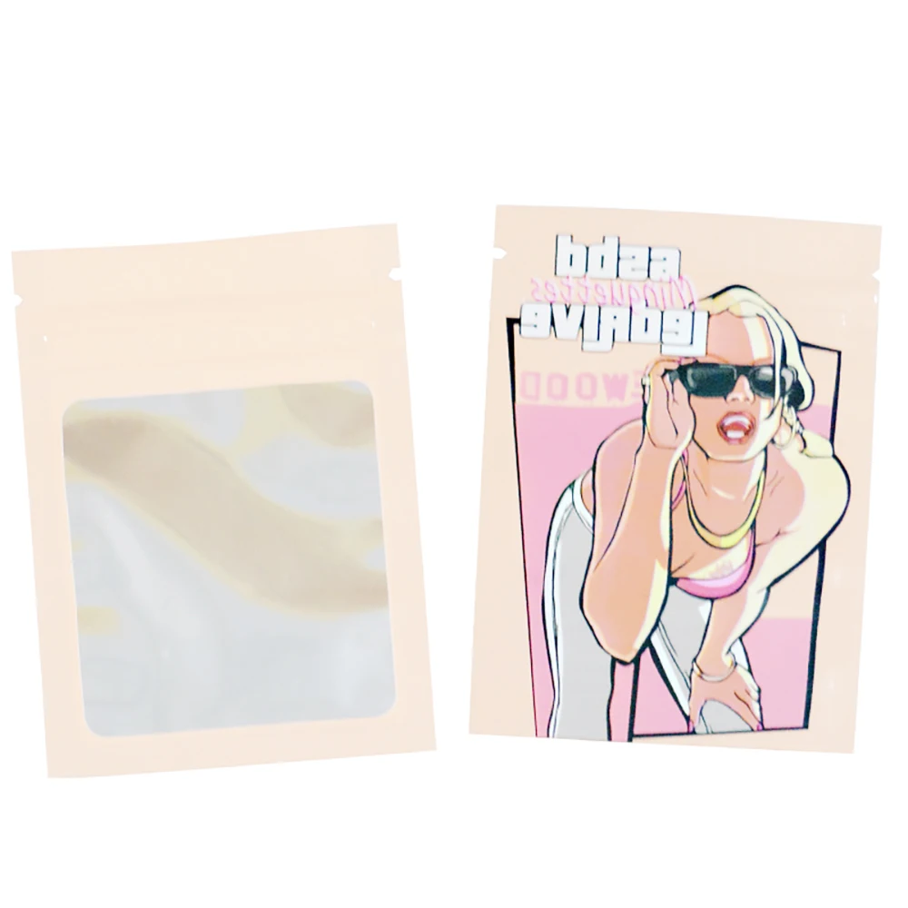 7x10cm Zip Lock Bag For Gummies Candy Bear Flavor Flower Dry Retail Packaging Pouch Printed Mylar Bags Bolsas With Clear Window
7x10cm Zip Lock Bag For Gummies Candy Bear Flavor Flower Dry Retail Packaging Pouch Printed Mylar Bags Bolsas With Clear Window