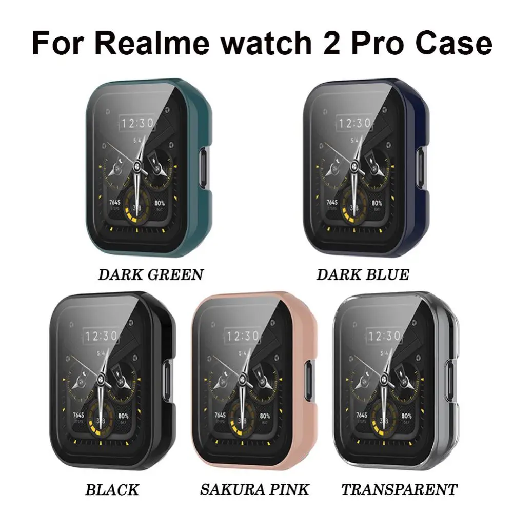 Smart Accessories For Realme Watch 2 Pro Hard Pc Case Fashion Protective Case Screen Protector Tempered Glass Pc Case Ultra-thin
Smart Accessories For Realme Watch 2 Pro Hard Pc Case Fashion Protective Case Screen Protector Tempered Glass Pc Case Ultra-thin