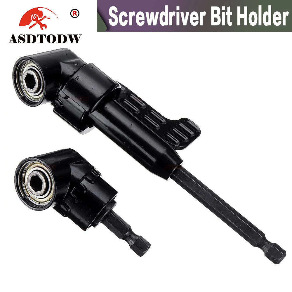 105 Degree Angle Extension Screw Driver Socket Holder Adapter Adjustable Bits Nozzles for Screwdriver Bit Right Angle Head
105 Degree Angle Extension Screw Driver Socket Holder Adapter Adjustable Bits Nozzles for Screwdriver Bit Right Angle Head