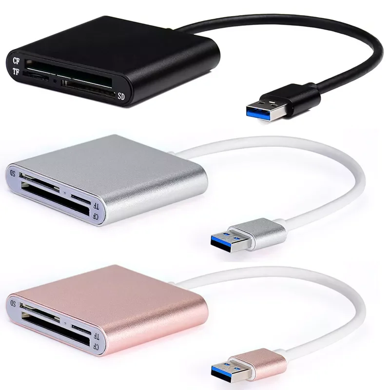 1 Pc 3-in-1 USB 3.0 CF SD Micro SD/TF Memory Card Reader High Speed For PC Laptop New And Hot
1 Pc 3-in-1 USB 3.0 CF SD Micro SD/TF Memory Card Reader High Speed For PC Laptop New And Hot