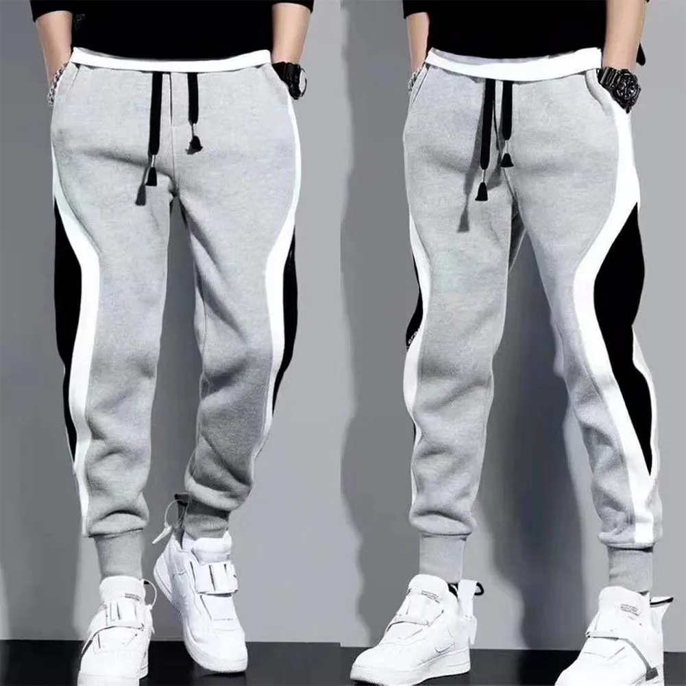 Men Sweatpants Men Pants Splicing Sports Streetwear Stripes Sweatpants Trousers Unisex Active Workout Men Streetwear
Men Sweatpants Men Pants Splicing Sports Streetwear Stripes Sweatpants Trousers Unisex Active Workout Men Streetwear