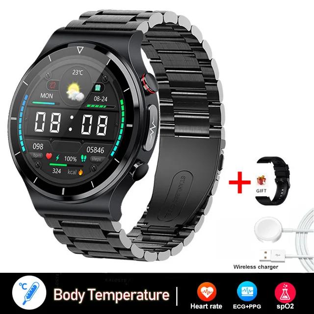 For Samsung Xiaomi Huawei New ECG+PPG Health Smart Watches Men Heart Rate Blood Pressure Smartwatch For Android ios Phone
For Samsung Xiaomi Huawei New ECG+PPG Health Smart Watches Men Heart Rate Blood Pressure Smartwatch For Android ios Phone