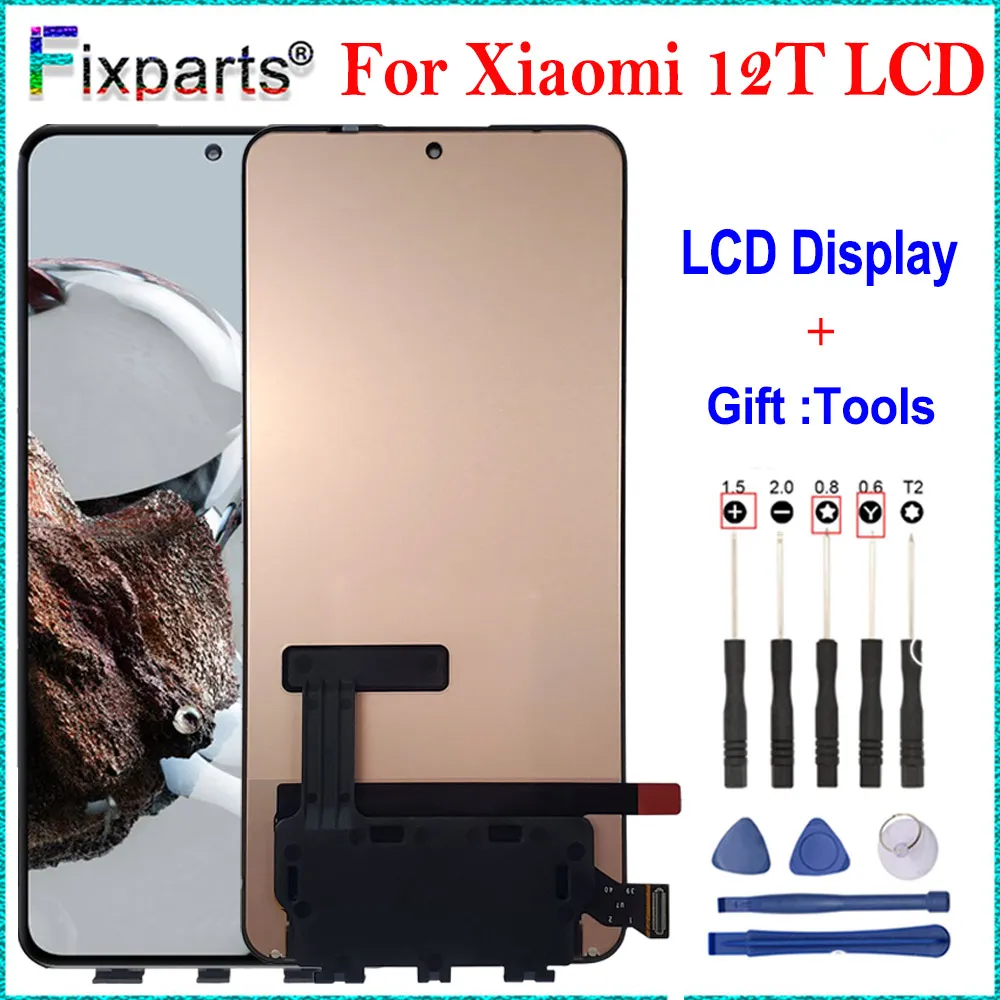 Test New For Xiaomi 12T LCD Display Touch Screen Digitizer Assembly Glass Panel With Frame For Xiaomi 12T +Tools 22071212AG
Test New For Xiaomi 12T LCD Display Touch Screen Digitizer Assembly Glass Panel With Frame For Xiaomi 12T +Tools 22071212AG