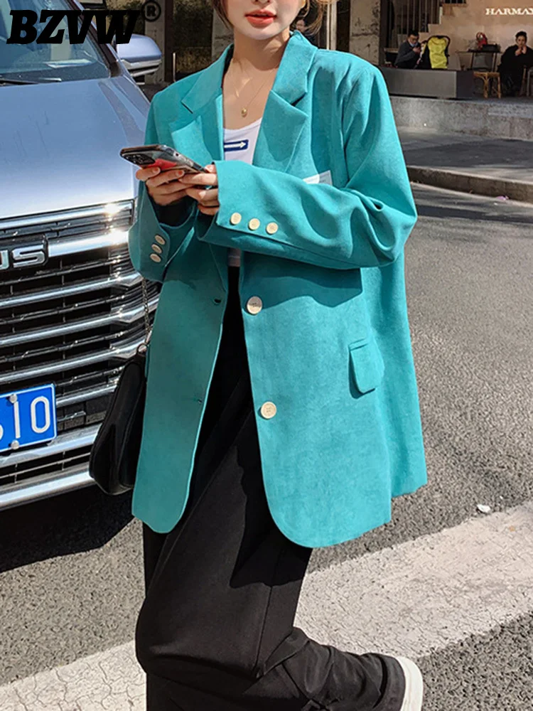 BZVW Loose Big Size Streetwear Casual Designer Blazer Women 2023 Autumn Versatile High-end Fashion Suit Coat Female 25X01755
BZVW Loose Big Size Streetwear Casual Designer Blazer Women 2023 Autumn Versatile High-end Fashion Suit Coat Female 25X01755